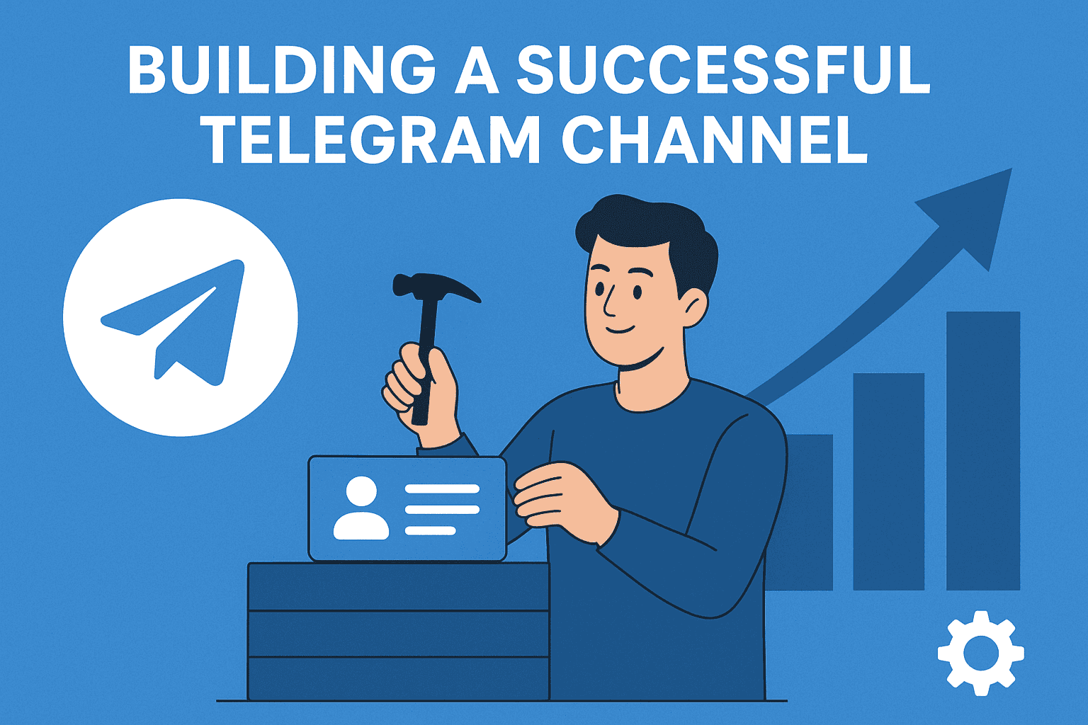 The Art of Building a Successful Telegram Channel logo