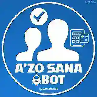 🔵 A'zo Sana Bot 🔵