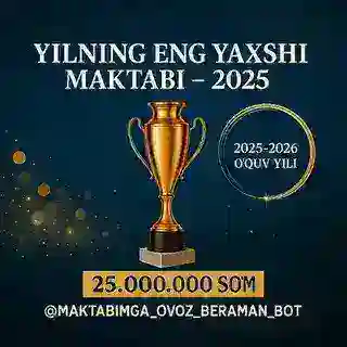 YIL MAKTABI 2026 | Rasmiy Loyiha