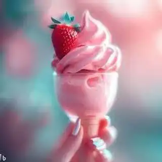 بستنی صورتی اپولدر