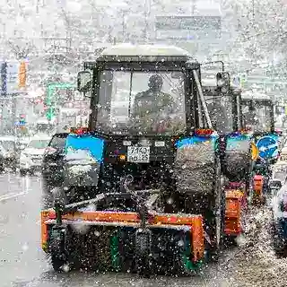 Снег во Владивостоке