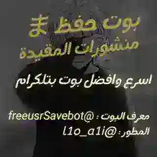 بوت حفظ منشورات المقيدة ま