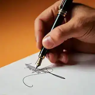 ربات طراحی امضا | لطفعلی خانی ✍️
