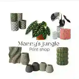 Manny's Jungle | print shop | 3D кашпо | bot