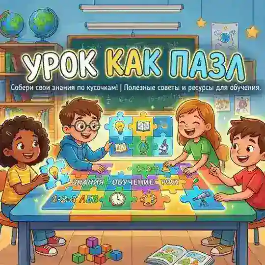 Урок как пазл 🧩