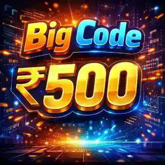 𝗕𝗶𝗴 𝗖𝗼𝗱𝗲 ₹500