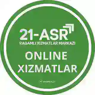 Online Xizmatlar 21-ASR