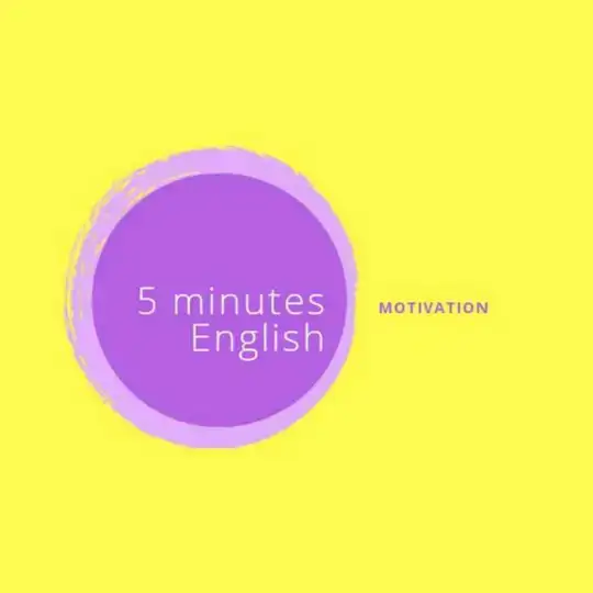 5-minute English motivation Telegram Channel Avatar