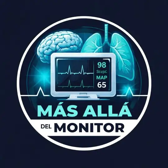 Más allá del monitor | Comunidad de Medicina Crítica Telegram channel logo