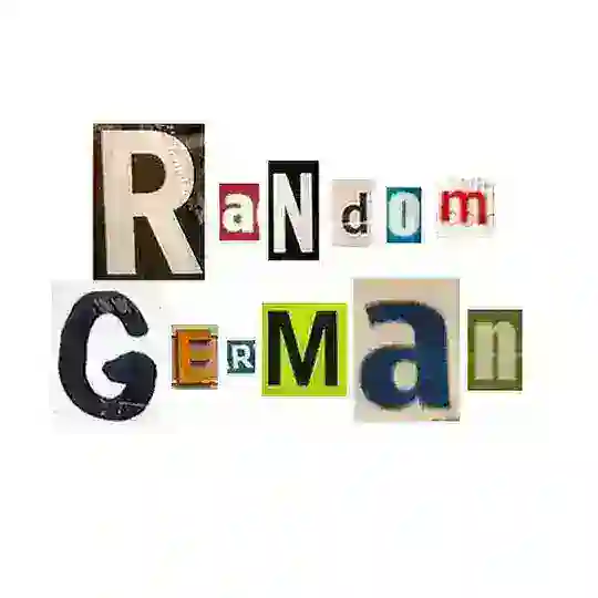 Random German - случайные немецкиe слова Telegram Channel Avatar