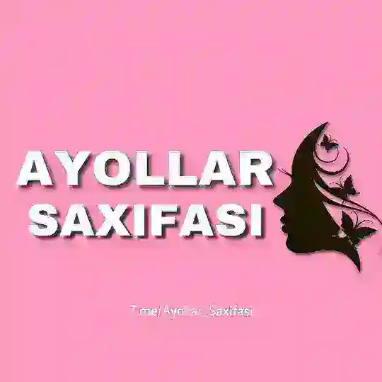 Ayollar Saxifasi🌷 Telegram Channel Avatar
