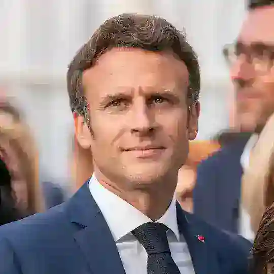 Emmanuel Macron Telegram Channel Avatar
