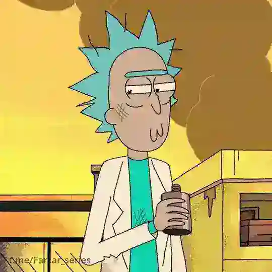 Cartoon Gif Telegram Channel Avatar