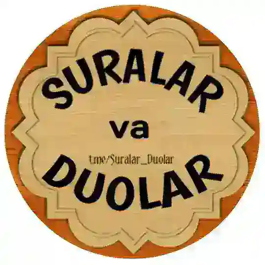 Suralar va Duolar Telegram Channel Avatar