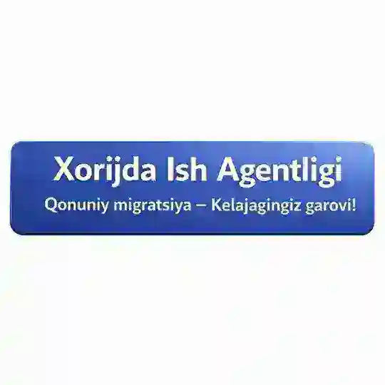 🇺🇿XORIJDA ISH Telegram channel