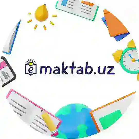 eMaktab | Rasmiy kanal Telegram Channel Avatar
