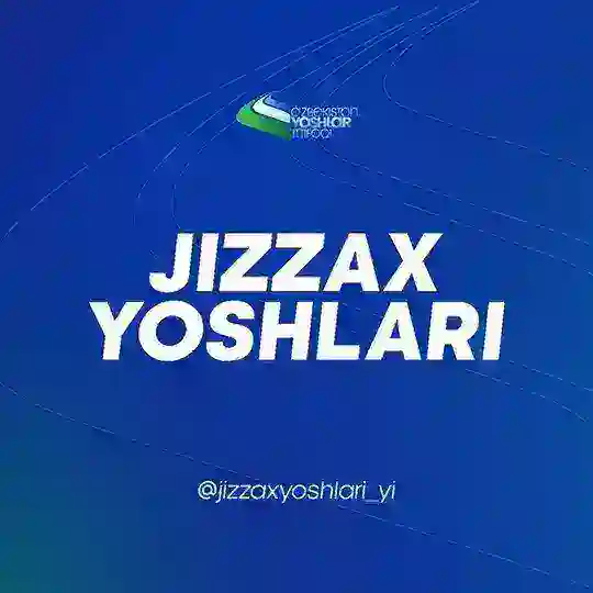 Jizzax yoshlari | Yoshlar ittifoqi Telegram Channel Avatar