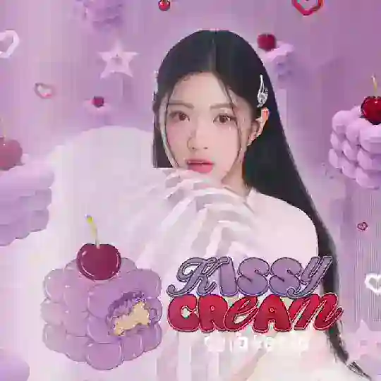 Kissy Créam Gelateria: Patisserie Reverie in Rubescent Berries. Telegram Channel Avatar