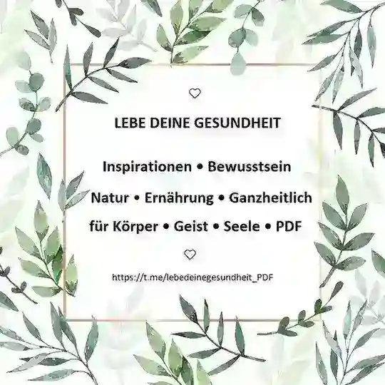 Lebe deine Gesundheit PDF-Info-Kanal Telegram Channel Avatar