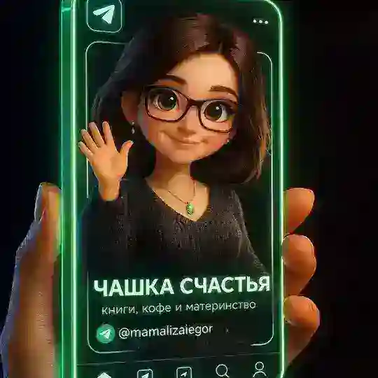 Чашка счастья: книги, кофе и материнство Telegram Channel Avatar