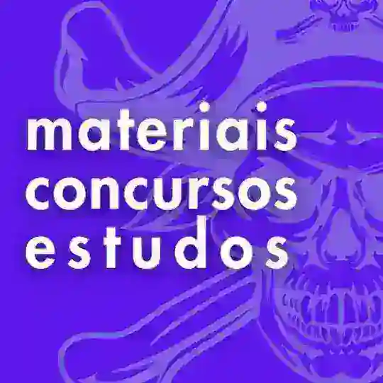 MATERIAIS CONCURSOS ESTUDOS🦉 Telegram Channel Avatar