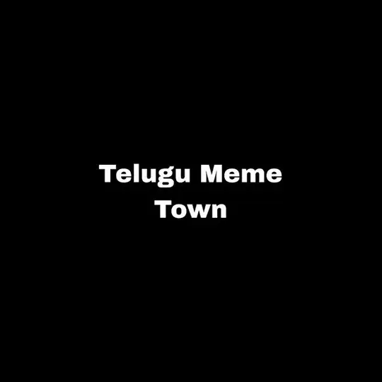Telugu Meme Town Telegram channel