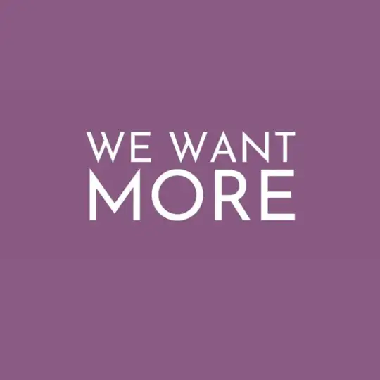 We want more Telegram Channel Avatar
