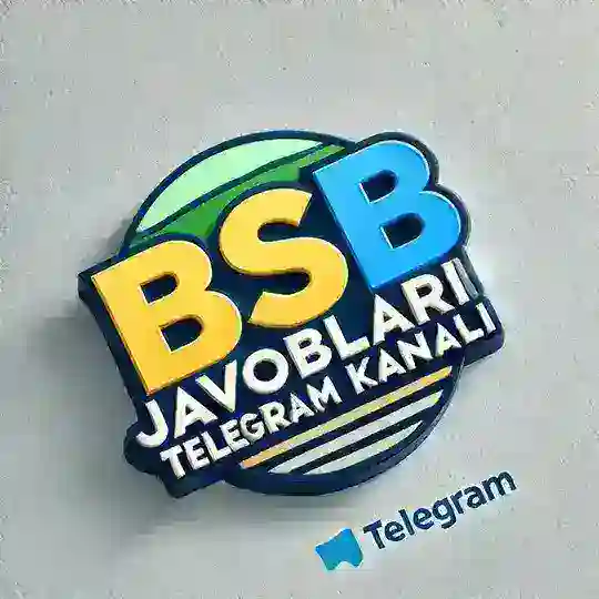 BSB javoblari Telegram Channel Avatar