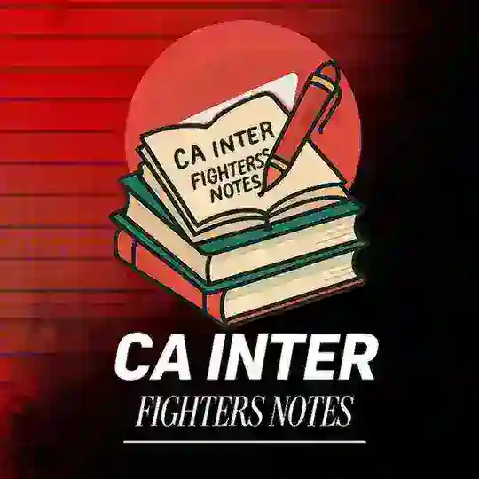 CA ɪɴᴛᴇʀ ꜰɪɢʜᴛᴇʀꜱ NOTES ✨ Telegram Channel Avatar