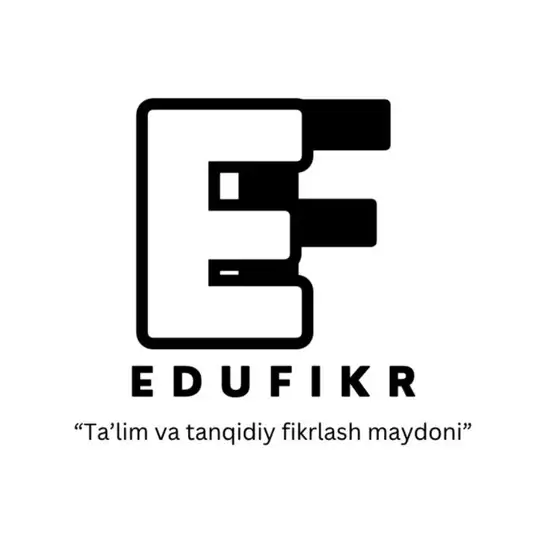 EduFikr – Ta’lim va tanqidiy fikrlash maydoni Telegram Channel Avatar