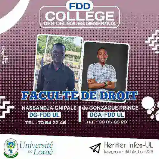 ⚖INFOS FDD SEM 1 À 6⚖ Telegram Channel Avatar