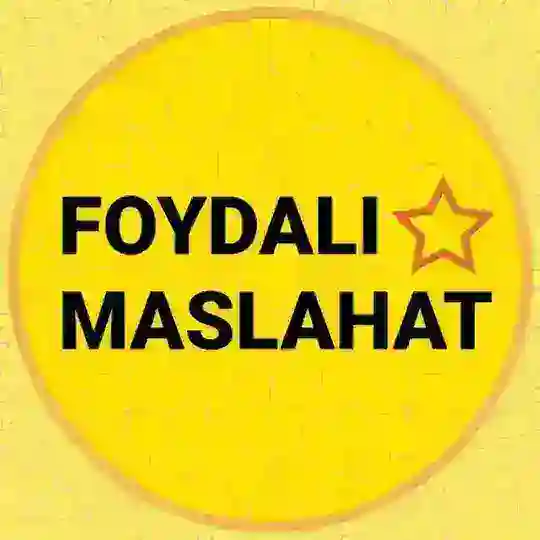 Foydali Maslahat - Layfxak | lifehack Telegram Channel Avatar