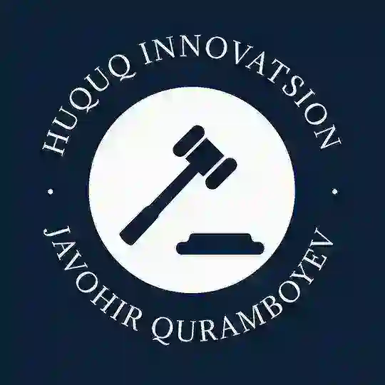 HUQUQ INNOVATSION | Javohir Quramboyev Telegram Channel Avatar