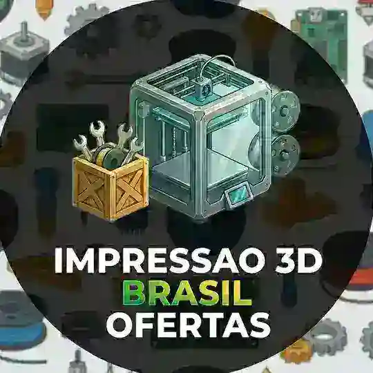 Impressão 3D Brasil - Ofertas e Promoções Telegram Channel Avatar
