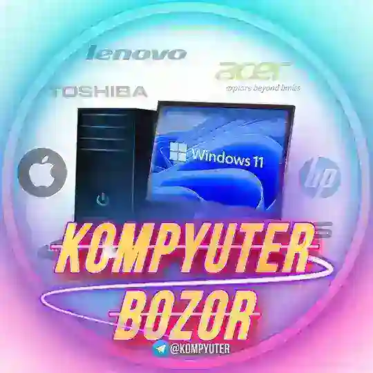 KOMPYUTER BOZOR💻 Telegram channel logo