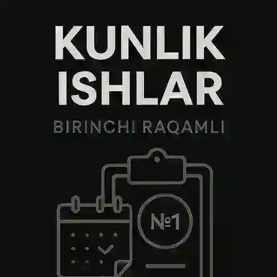 Kunlik ishlar Toshkent Telegram Channel Avatar