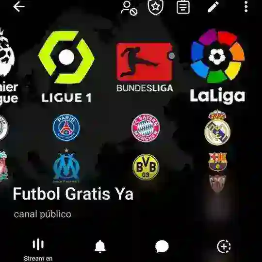 Grupo respaldo futbol Telegram Channel Avatar