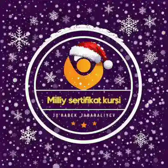 MILLIY SERTIFIKAT || Jo'rabek Jabaraliyev Telegram Channel Avatar