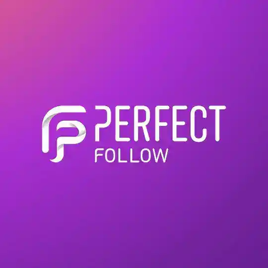 📢 قناة بيرفكت فولو – تحديثات وخدمات التطبيق Telegram channel logo