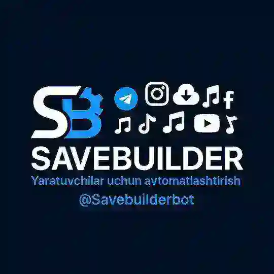 SaveBuilderBot | News Telegram Channel Avatar