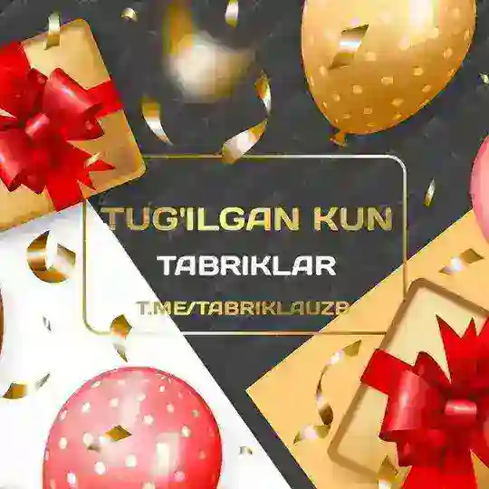 TUG'ILGAN KUN Telegram Channel Avatar