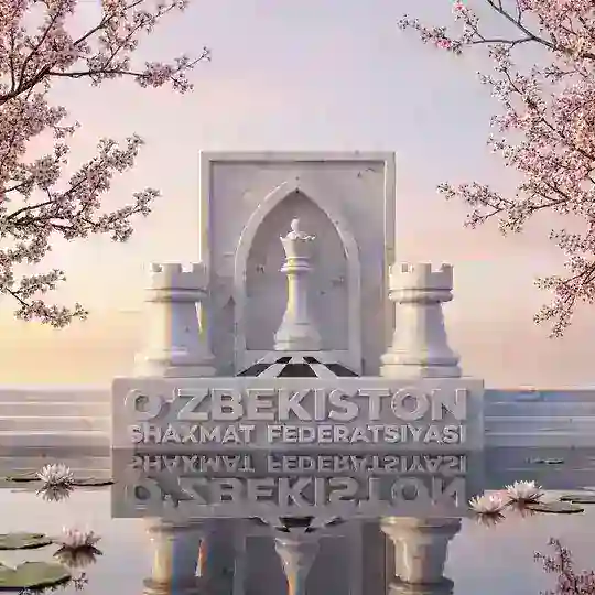 Uzbekistan chess federation Telegram Channel Avatar