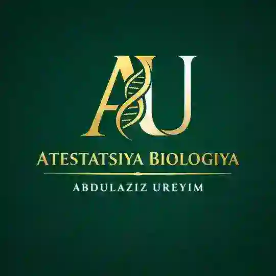 Atestatsiya Biologiya | Abdulaziz Ureyim Telegram Channel Avatar