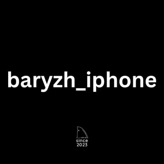 baryzh_iphone Telegram Channel Avatar