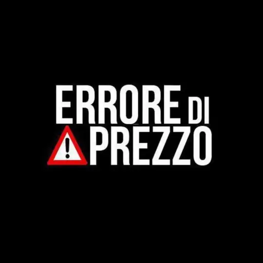 ERRORI DI PREZZO - UFFICIALE 💯 Telegram Channel Avatar