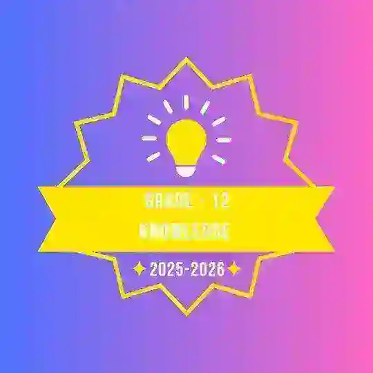 G-12 KNOWLEDGE 📚📕✏️ Telegram Channel Avatar