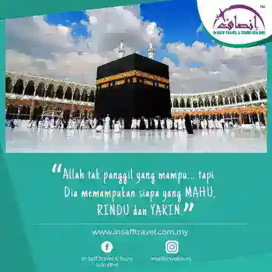 PAKEJ HANGAT IN SAFF TRAVEL Telegram Channel Avatar