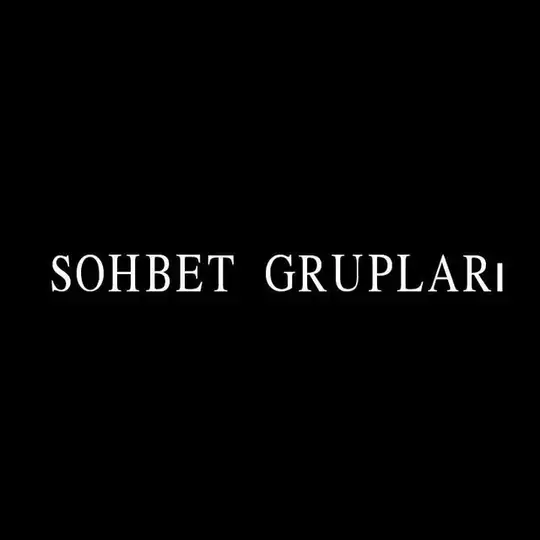 Sohbet grupları Telegram Channel Avatar