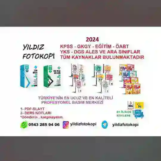 Yıldız Fotokopi ️ Telegram Channel Avatar