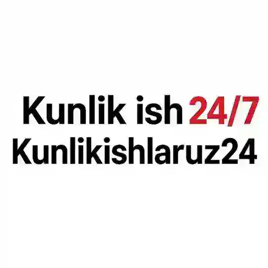 Kunlik Ish 24/7 Telegram channel